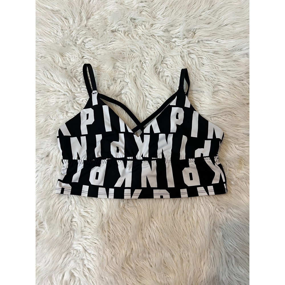 PINK VICTORIA SECRET SPORT BRA M/C80 - Picture 2 of 6